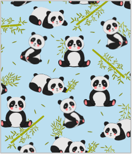 Bib Sin Mangas | Panda